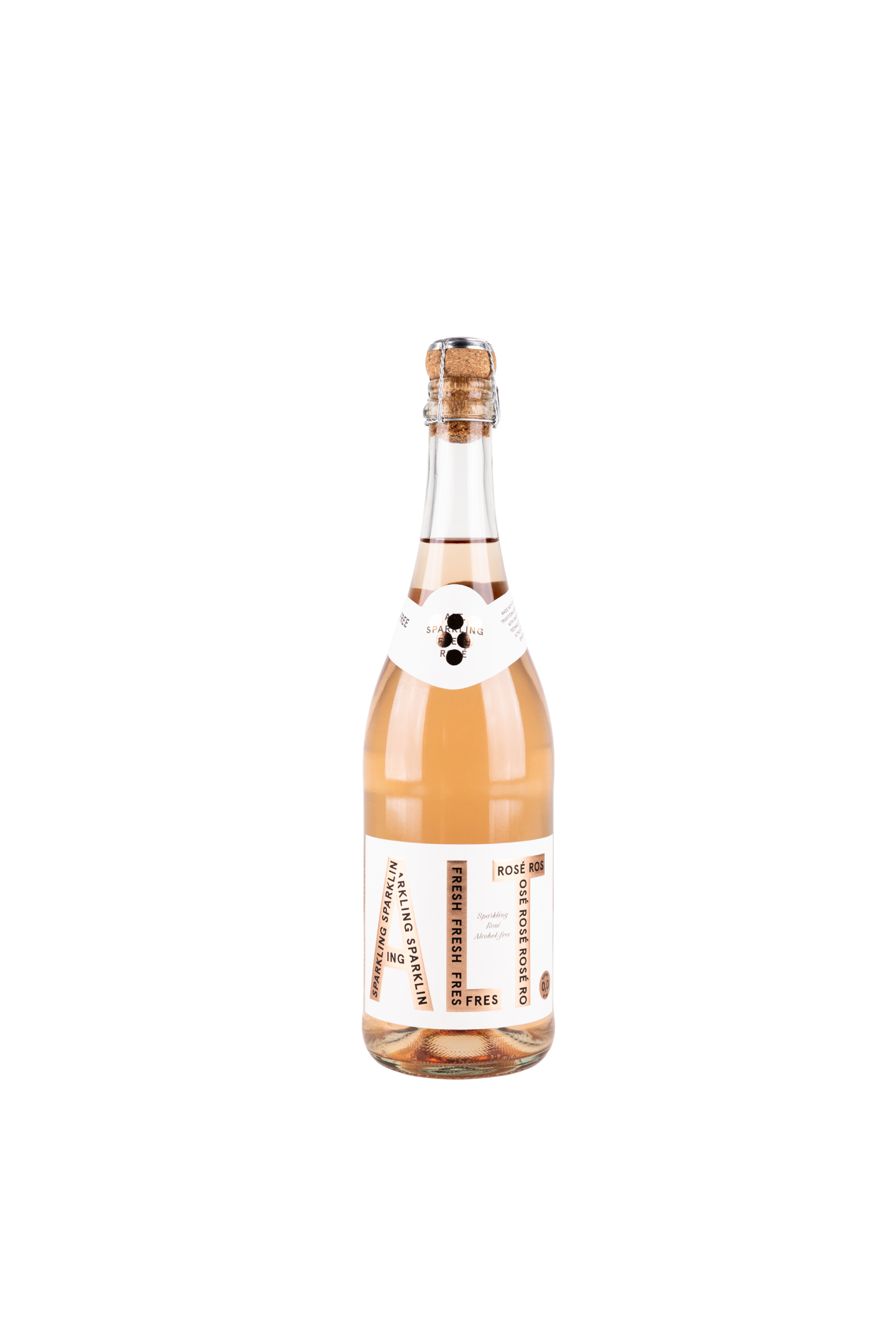 Rose Alt Vin mousseux fruité sans alcool : ALT « Rosé » – BOIR.